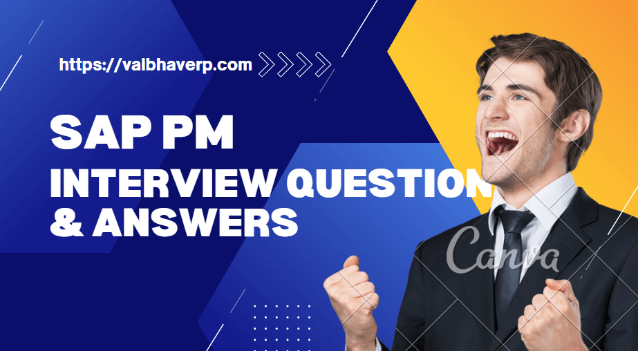 SAP PM interview questions and answers